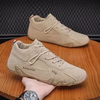 Модная мужская обувь Роскошные брендовые ботильоны Весна Лето Платье Повседневная обувь Мокасины Уличные удобные амортизирующие кроссовки Zapatos 39 серый