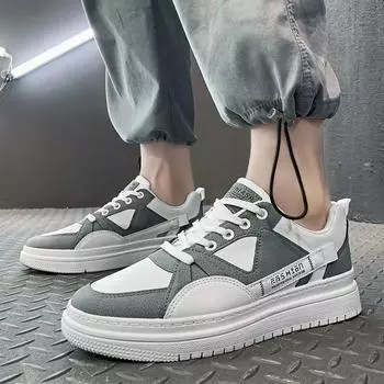 Модная мужская обувь с высоким верхом, белая спортивная обувь, лето 2024, новые мужские кроссовки, модные дышащие кроссовки AJ, нескользящие, на плоской подошве, повседневная обувь 39 синий