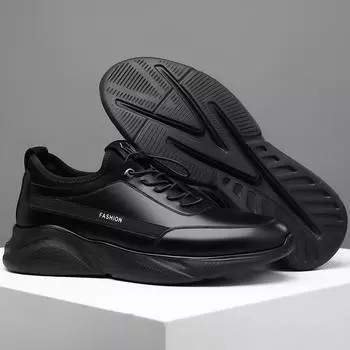 Модная мужская обувь WAERTA из натуральной кожи, модная брендовая качественная повседневная обувь для мужчин, дышащая прогулочная обувь, модные мужские кроссовки 38