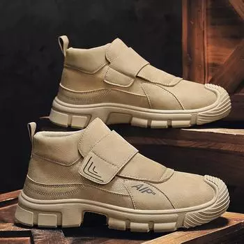 Модная мужская обувь зимние водонепроницаемые кроссовки для мужчин износостойкие нескользящие модные повседневные спортивные туфли Zapatillas Informales 39 хаки