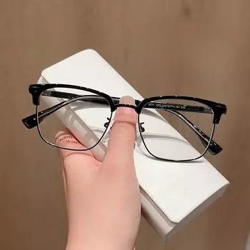 Модная мужская оправа для очков для бровей в стиле ретро, повседневная мужская оправа для лица, которую можно сочетать с оправой для очков для близорукости Tide.