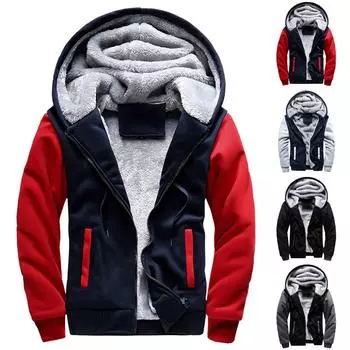 Модная мужская осенне-зимняя теплая повседневная куртка на молнии с длинным рукавом, пальто, топ XXL