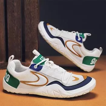 Модная мужская повседневная обувь, легкие кроссовки для бега, дышащие теннисные кроссовки, сетчатые, удобные мужские спортивные туфли для бега, Zapatos 39 чёрный