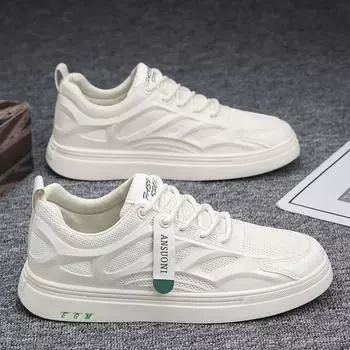 Модная мужская повседневная обувь, летние дышащие износостойкие мужские кроссовки, универсальные легкие нескользящие теннисные туфли на платформе 39