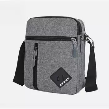 Модная мужская сумка через плечо большой вместимости для бизнеса и путешествий 16x7x23 cm синий