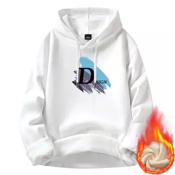 Модная мужская толстовка с капюшоном, свободная баска, повседневная толстовка, новая осенне-зимняя мужская толстовка, топы M: Recommended 80-55kg