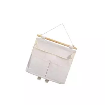 Модная настенная сумка для хранения с 3 карманами, многофункциональная для ванной комнаты и домашнего декора чёрный