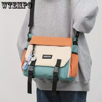 Модная нейлоновая сумка через плечо, модная сумка-мессенджер через плечо, женская повседневная сумка и кошелек