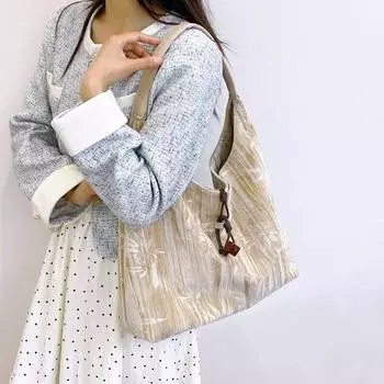 Модная нишевая трендовая универсальная сумка большой вместимости, новая стильная сумка через плечо в китайском стиле для поездок на работу