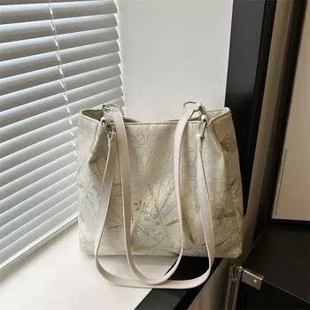 Модная новая большая вместительная летняя персонализированная сумка-ведро красивая модная повседневная сумка через плечо в китайском стиле