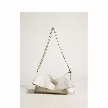 Модная новая нишевая геометрическая сумка подмышкой для женщин, летняя сумка через плечо, универсальная сумка через плечо, сумка с цепочкой из бриллиантов