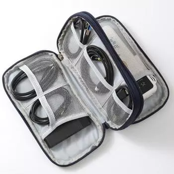 Модная новая однотонная многофункциональная сумка для хранения цифровых аксессуаров D