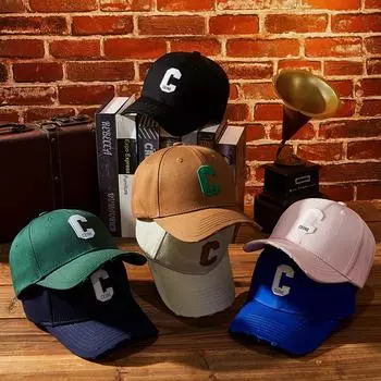 Модная новая персонализированная бейсболка для гольфа с изогнутыми полями и буквами для мужчин и женщин, уличная солнцезащитная кепка с язычком утки 56-58cn чёрный