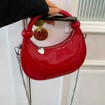 Модная новая прочная дизайнерская женская сумка, легкая, роскошная, на молнии, высокого качества, горячая распродажа, сумки через плечо с цепочкой