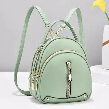 Модная новая женская маленькая квадратная сумка, многофункциональный рюкзак, классическая сумка через плечо цвета конфет, ручная сумка