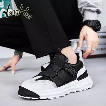 Модная обувь для мужчин на низком ходу в стиле ретро, повседневная, удобная, для бега, баскетбольная платформа, Snakers Masculino 2024, новая мода, весна-осень 39 хаки