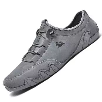 Модная обувь для мужчин, повседневные кроссовки, кожаные роскошные мужские туфли, мокасины, высококачественные мужские удобные мокасины, мужская обувь 2024 года, новинка 38 бежевый