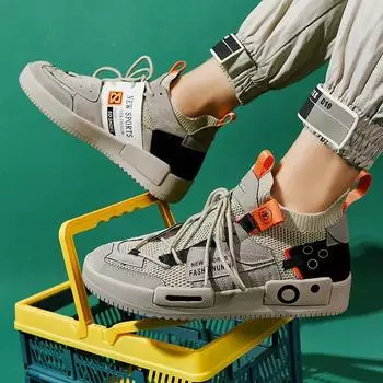 Модная обувь мужская Кроссовки Мужская повседневная Мужская обувь теннисные туфли Роскошные кроссовки Кроссовки для бега Дышащая обувь модные мокасины Кроссовки 39