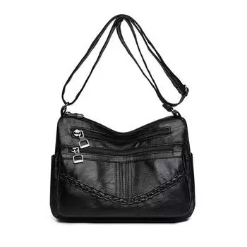 Модная одноплечевая сумка Простая и трендовая сумка для мамы среднего возраста Сумка через плечо