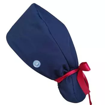 Модная однотонная рабочая кепка, повседневная женская кепка с хвостиком, кепка для стирки, кепка Baotou One Size тёмно-синий