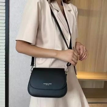 Модная однотонная сумка через плечо из искусственной кожи, женские сумки с клапаном, женские сумки под мышками фиолетовый