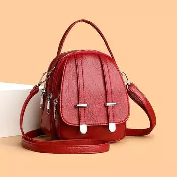 Модная однотонная женская сумка через плечо из искусственной кожи, новая универсальная сумка для поездок на работу, повседневная сумка бежевый