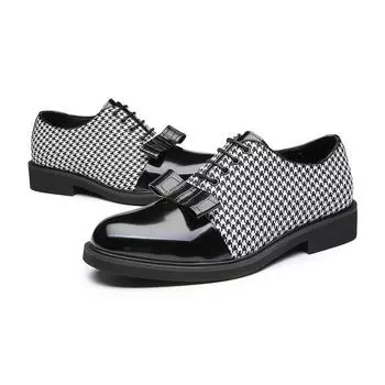 Модная офисная обувь для мужчин, повседневная обувь, дышащие кожаные мокасины, удобные деловые свадебные кожаные туфли 43