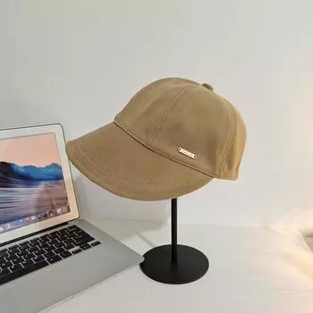 Модная осенне-зимняя шляпа женская широкополая шляпа рыбака ретро повседневная универсальная кепка хаки