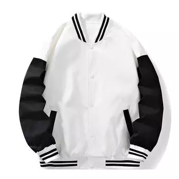 Модная осенняя новая свободная повседневная куртка с длинными рукавами для подростков в гонконгском стиле, модные мужские куртки, топы M