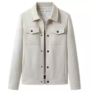 Модная осенняя новая тенденция молодежная универсальная повседневная куртка M