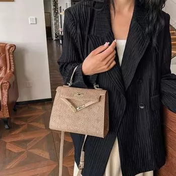 Модная печатная сумка 2024 года, летняя новая стильная сумка через плечо в стиле вестерн, универсальная сумка через плечо для поездок на работу и отдыха