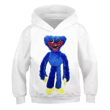 Модная персонализированная детская одежда PoppyPlaytime с капюшоном на осень и зиму для девочек и студентов 100