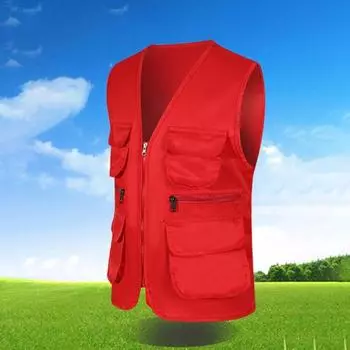 Модная планка на молнии, универсальный антипиллинговый жилет для работы, отдыха, летний жилет, пальто, одежда для походов 2XL