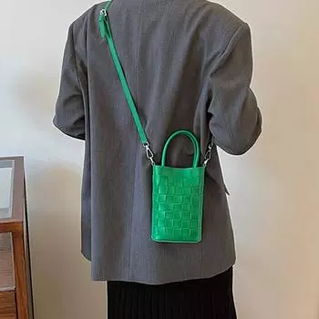 Модная плетеная сумка Универсальные сумки через плечо для женщин Дизайнерские сумки Кошелек и сумки Сумка-тоут one size белый