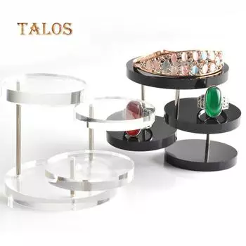 Модная подставка для ювелирных изделий, серьги, кольца, браслеты, ожерелья, акриловые держатели, витрины