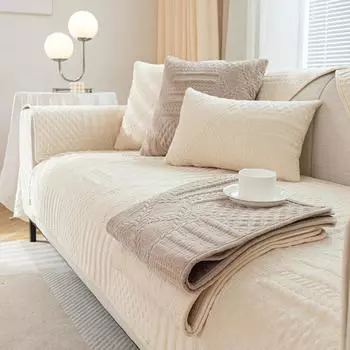 Модная подушка для дивана, нескользящий чехол для дивана, полотенце, синель, подушка для дивана Four Seasons 70*70cm