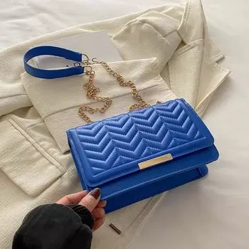 Модная полосатая женская сумка через плечо с цепочным ремнем, сумки через плечо для ежедневного использования, женские сумки и кошельки