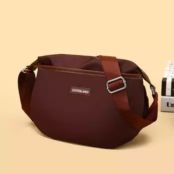 Модная популярная повседневная простая сумка через плечо, легкая сумка через плечо в стиле вестерн чёрный