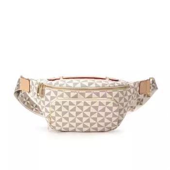 Модная поясная сумка для женщин с принтом в стиле ретро для Европы и Америки, повседневная женская