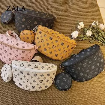 Модная поясная сумка из двух предметов, сумка-мессенджер из Юго-Восточной Азии, женская сумка из Гуанчжоу, новая женская сумка через плечо розовый