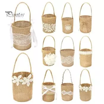 Модная портативная сумка большой емкости для подарков с цветочным дизайном на день рождения G