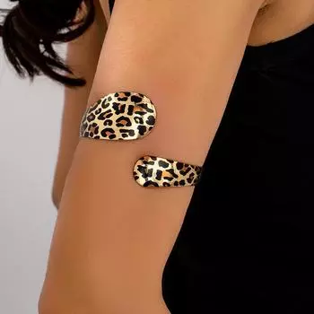 Модная повязка на руку для женщин леопардовый