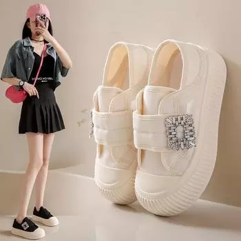 Модная повседневная обувь больших размеров на плоской подошве, женская обувь, удобные дышащие лоферы, кроссовки 35–40 35 бежевый