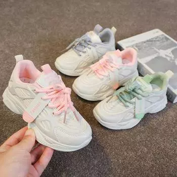 Модная повседневная обувь осень-зима новые универсальные одноклассники спортивная обувь для мальчиков 26 зелёный