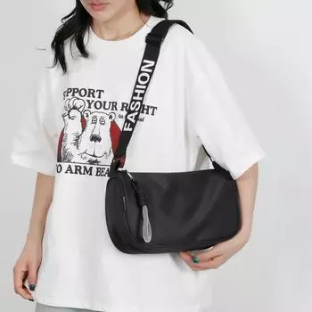 Модная повседневная сумка, большая вместительная нейлоновая сумка, женская, новая, индивидуальная, универсальная, модная, простая сумка-мессенджер 30*11*20cm