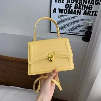 Модная повседневная сумка-мессенджер для поездок на работу, модная сумка через плечо, женская сумка 2024 года, новая весна в стиле ретро, простая сумка через плечо чёрный