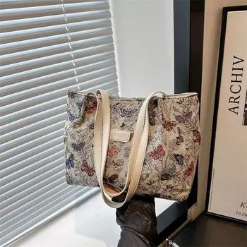 Модная повседневная сумка в корейском стиле, нежная сумка на одно плечо, сумка через подмышку для поездок на работу и обратно для женщин