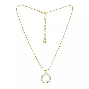 Модная позолоченная подвеска-конфета Estele с необычными белыми кристаллами для женщин