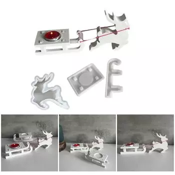 Модная прочная силиконовая форма для свечей, стильная смоляная форма для кастов для рукоделия, мыловарения и домашнего декора