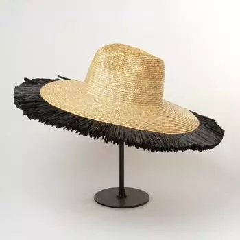 Модная простая белая соломенная шляпа с кисточками для женщин, летняя солнцезащитная шляпа, праздничный цилиндр, панама, пляжная солнцезащитная шляпа One Size белый